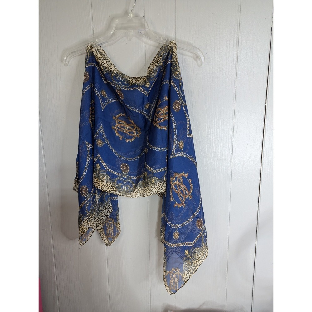 3 lot pullover sheer scarf wrap pearl bead accent red blue aqua‎ NEW